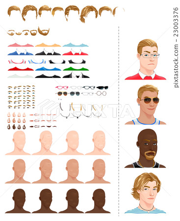 Male avatars Male avatars 23003376