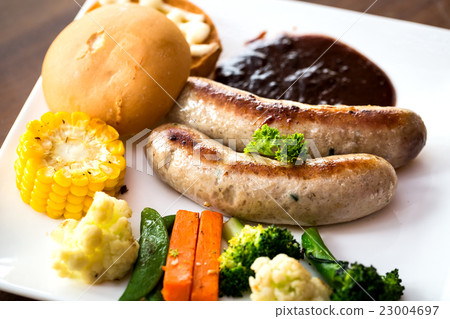 Smoked garlic sausage Smoked garlic sausage 23004697