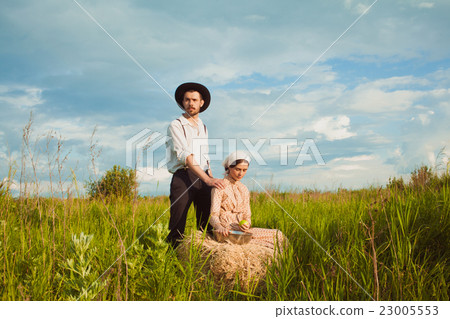 The healthy natural food in the field. Family 23005553