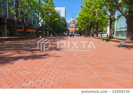 Sapporo, red brick terrace and former main building of Hokkaido agency Sapporo, red brick terrace and former main building of Hokkaido agency 23008530