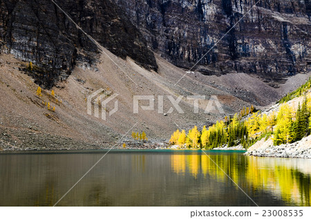 Canadian Rockies Autumn Lake Agnes Canadian Rockies Autumn Lake Agnes 23008535