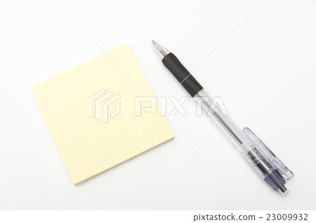粘滯便箋和圓珠筆 23009932