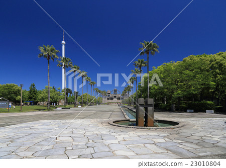 See Seto Ohashi Bridge Memorial Hall from Seto Ohashi Bridge Memorial Park and Water Corridor 23010804