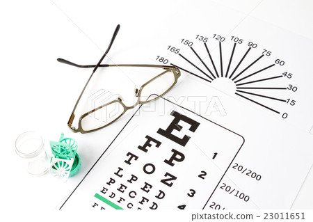 Medical eye chart Medical eye chart 23011651