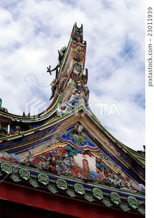Khoo Kongsi, Penang, Malaysia.. Khoo Kongsi, Penang, Malaysia.. 23011939
