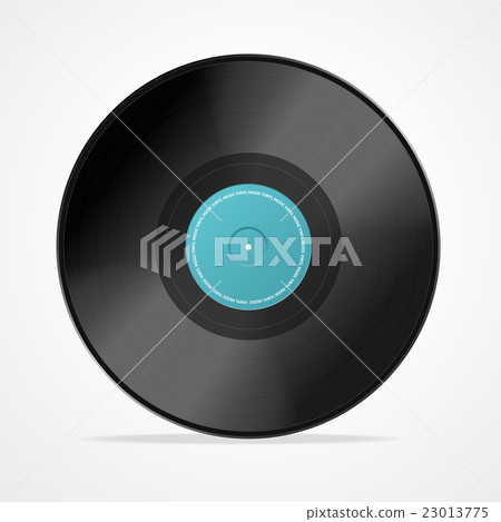Vinyl Record. Vector Vinyl Record. Vector 23013775
