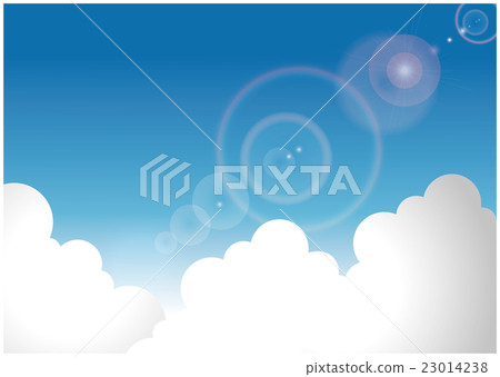 隧道云彩和夏天天空 23014238