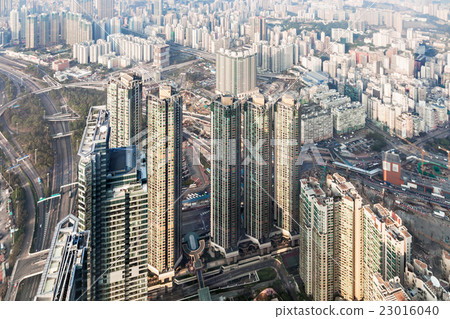 Panorama view to Hong Kong 23016040