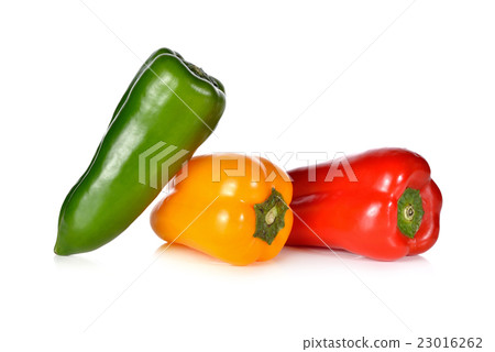 fresh Aura sweet red, green and yellow pepper 23016262