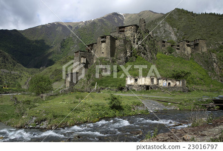 Shatili village, Caucasus, Georgia 23016797