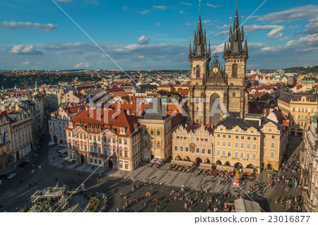 Old Town Square Prague in Czech Republic Old Town Square Prague in Czech Republic 23016877