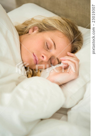 Pretty woman sleeping 23019307