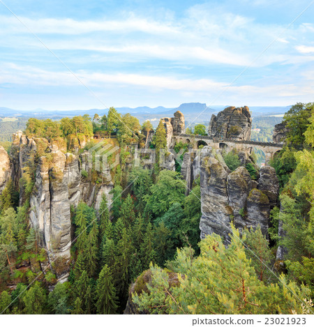 Saxon Switzerland national park landscape, Germany Saxon Switzerland national park landscape, Germany 23021923