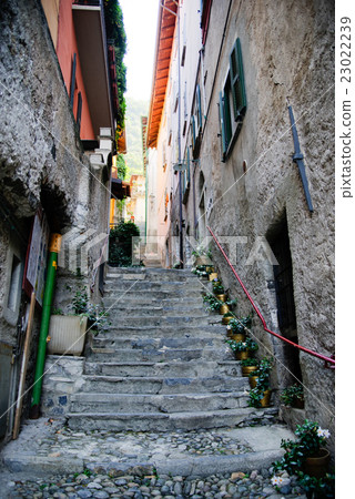 Varenna town on Como lake 23022239