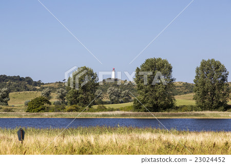 landscape on HIddensee island  23024452