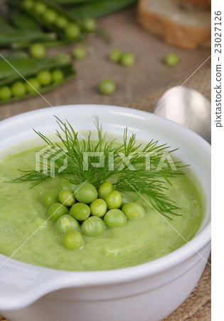 Pea soup puree Pea soup puree 23027126