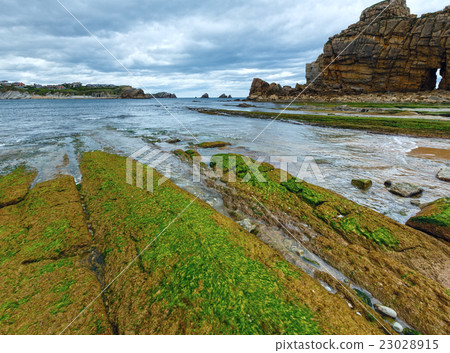 Portio Beach coastline landscape. Portio Beach coastline landscape. 23028915