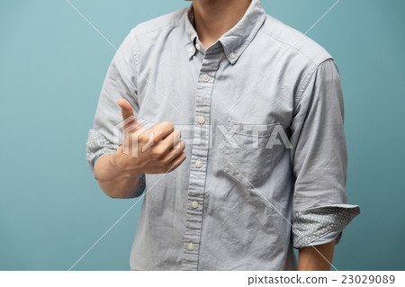 Casual shirt man · Blue back Casual shirt man · Blue back 23029089