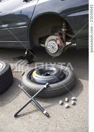 How to exchange for emergency tires 23030045