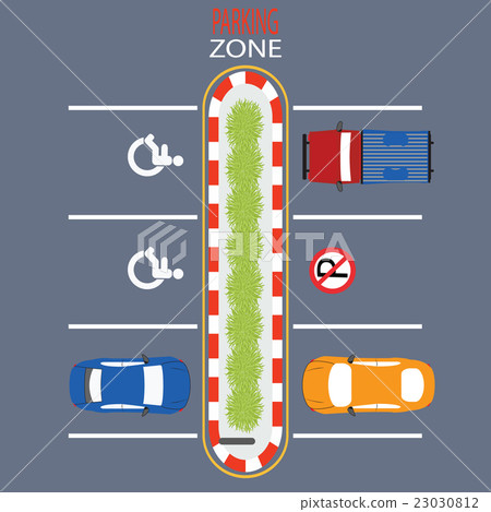 Parking Zone design. 23030812