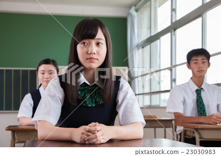 School class scenery School class scenery 23030983