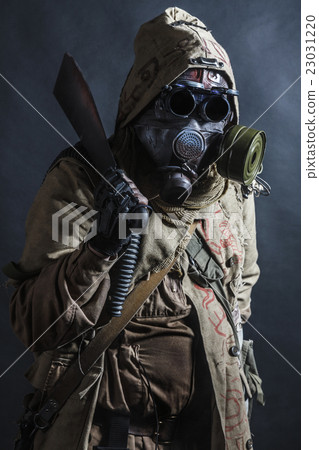 studio shot of nuclear survivor 23031220