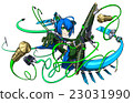 Social game style digital motif 23031990