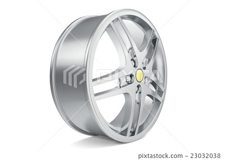 Rim car disc isolated on white background 3d 23032038