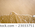 sand beach with wave 23033751