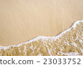 sand beach with wave 23033752
