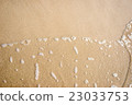 sand beach with wave 23033753