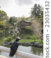 Tea House and crow, Imperial Palace, Kyoto 23035432