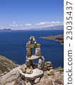 Stone structure in Isla del Sol, lake Titicaca 23035437