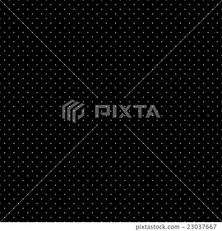 White Dots Black Background 23037667