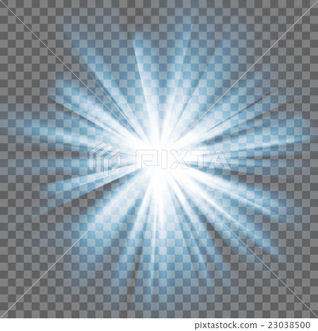 Glowing light burst Glowing light burst 23038500