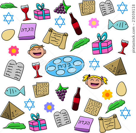Passover Holiday Symbols Pack Passover Holiday Symbols Pack 23039118