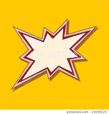 Bang speech bubble comic sign Bang speech bubble comic sign 23039229