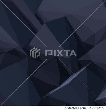 Background with abstract black cubes 23039244