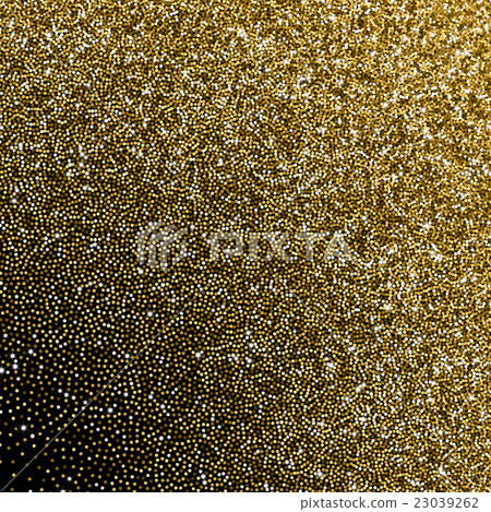 Glitter golden gradient with scattered sparkles  23039262