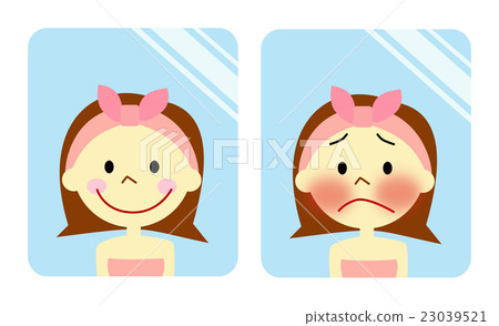 Women who care about the redness of their face Women who care about the redness of their face 23039521
