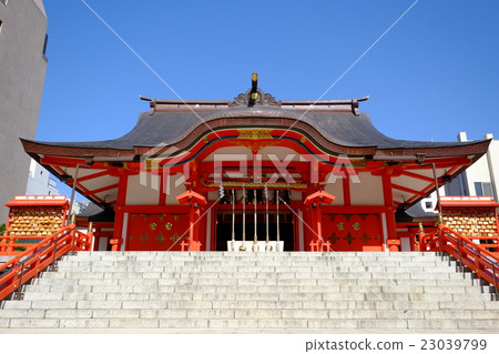 東京新宿銀座花園神社大廳(正面) 東京新宿銀座花園神社大廳(正面) 23039799