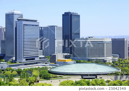 Osakajo Hall and Osaka Business Park 23042349