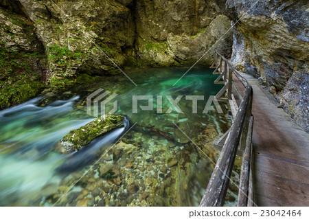 soteska Vintgar in the river Radovna 23042464