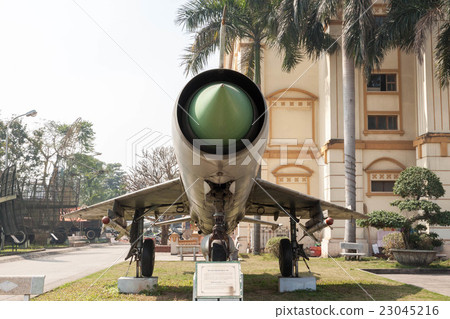 Vietnam Mig 21 fighter aircraft of the former Soviet Union used by the North Vietnamese Army during the Vietnam War 23045216