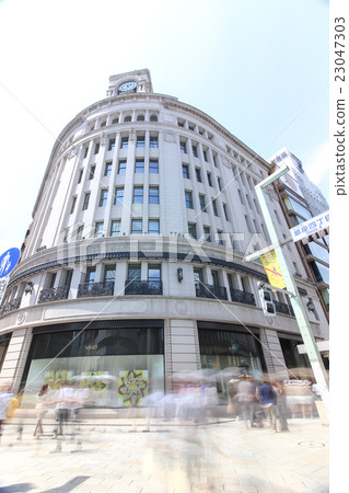 Ginza 4-chome intersection Wako 23047303