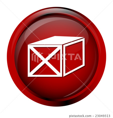 Storage crates box, containers icon  23049313
