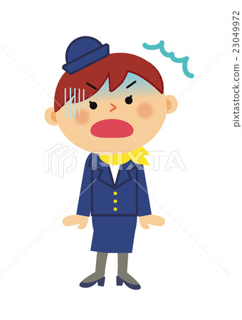 People Working lady cabin crew 23049972