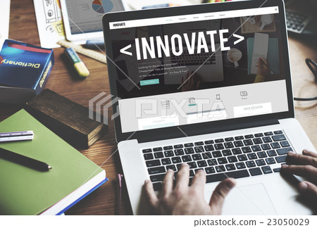 Innovate Innovation Technology Development Aspiration Concept 23050029