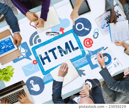 HTML Internet Coding Website Software Concept 23050229