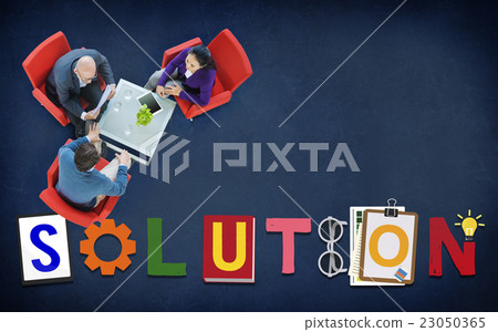 Solution Decision Progress Solve Discovery Ideas Concept 23050365